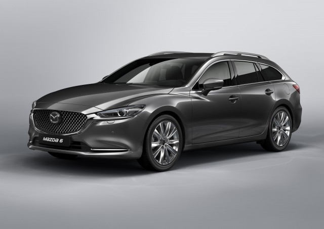 Tweaked Mazda6 set for European debut. Image by Mazda.