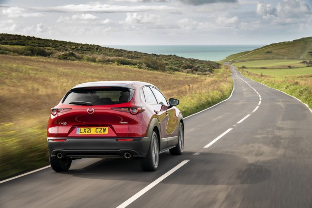 Driven: Mazda CX-30. Image by Mazda UK.