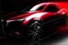 Mazda teases CX-3 for LA. Image by Mazda.