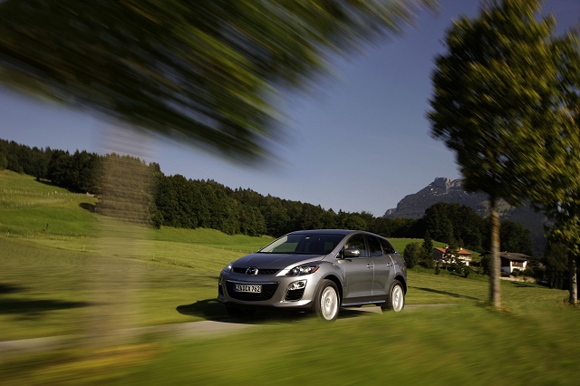 First drive: Mazda CX-7 2.2 TD. Image by Mazda.