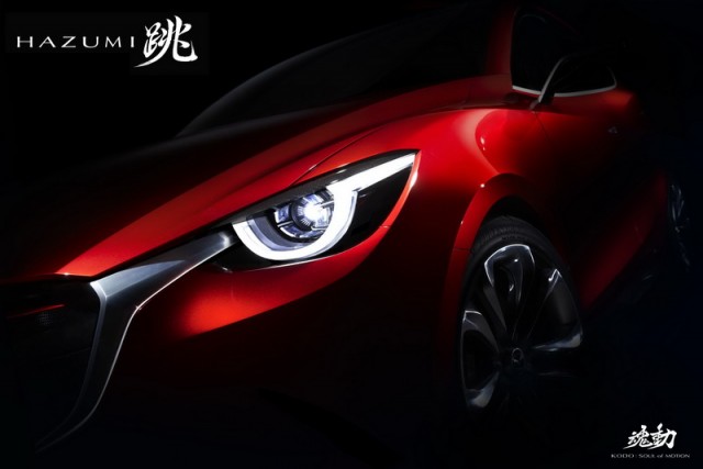 Hazumi shows off Mazda's future. Image by Mazda.