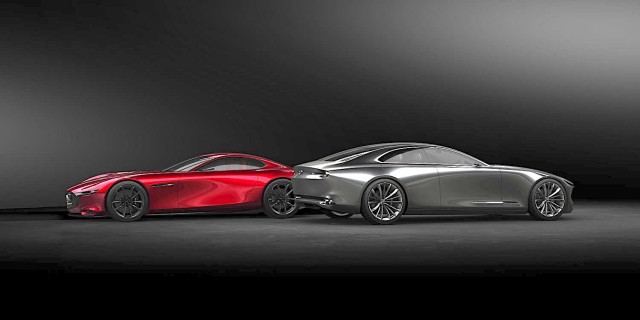 Is Mazda plotting a rotary return with Vision Coupe? Image by Mazda.