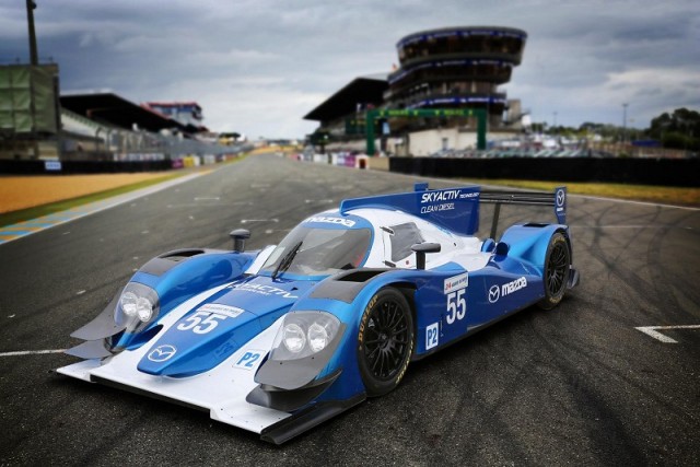 Mazda to supply diesel race engine for Le Mans. Image by Mazda.