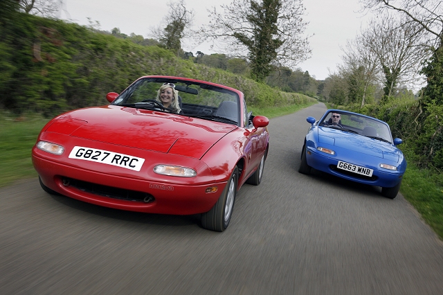 Mazda MX-5 to set new world record. Image by Mazda.