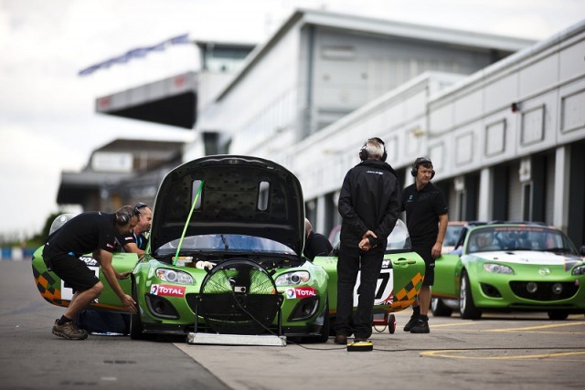 First drive: Mazda MX-5 GT4 race car. Image by Mazda.