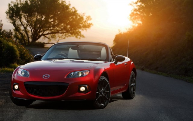 Mazda MX-5 25th anniversary special. Image by Mazda.