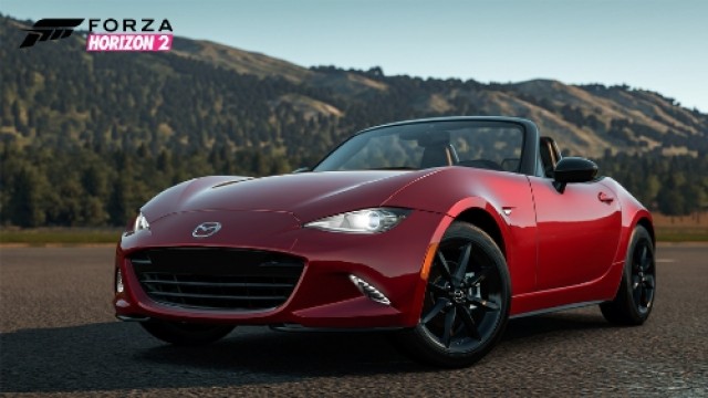 All-new Mazda MX-5 driven... digitally. Image by Forza.