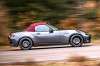 Mazda gives MX-5 red roof for Z-Sport. Image by Mazda.