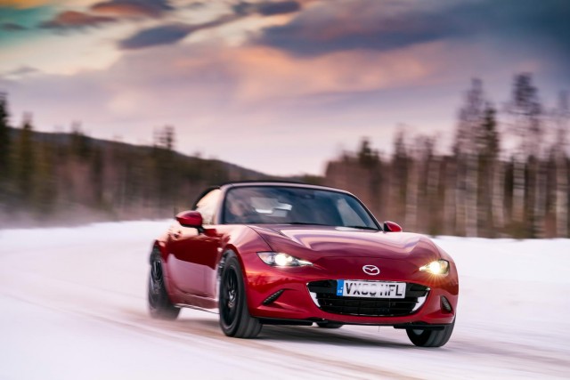 Feature: Arctic role for MX-5’s 30th birthday. Image by Mazda.