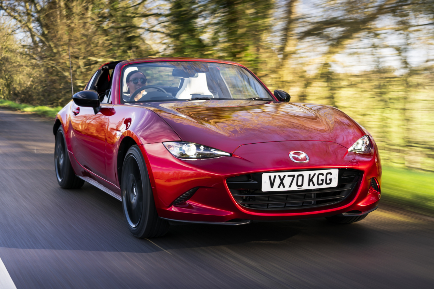 First Drive: 2022 Mazda MX-5 RF. Image by Mazda.