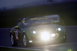 Kyle Fortune races in Snetterton 12-hour race in Jota Mazda MX-5. Image by Mazda.