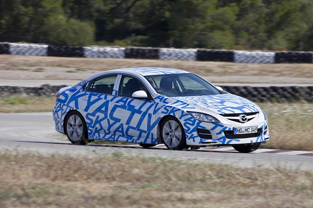 First Drive: Mazda Skyactiv prototype. Image by Mazda.