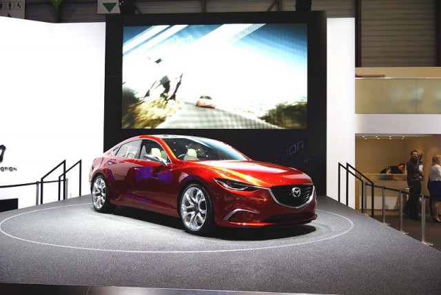 Geneva 2012: Promising Mazda Takeri concept. Image by Newspress.
