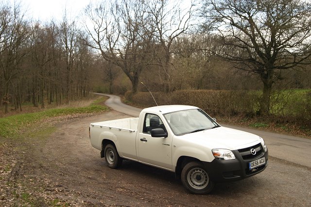 Pick-ups are for work too you know. Image by Syd Wall.