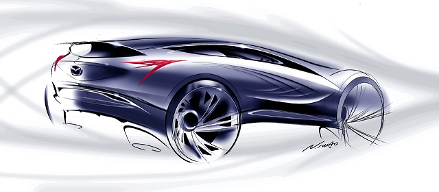 New Mazda concept for Moscow show. Image by Mazda.