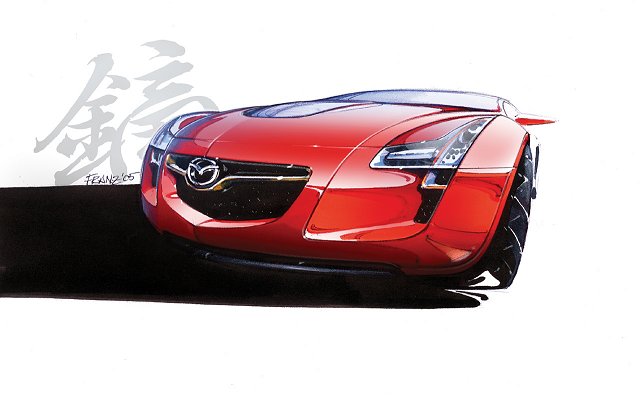 Mazda Kabura concept image gallery. Image by Mazda.
