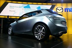 2005 Mazda Sassou concept car. Image by Shane O' Donoghue. Click here for a larger image. 2005 Mazda Sassou concept car. Image by Shane O' Donoghue.