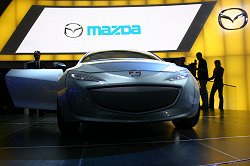 2005 Mazda Sassou concept car. Image by Shane O' Donoghue. Click here for a larger image. 2005 Mazda Sassou concept car. Image by Shane O' Donoghue.