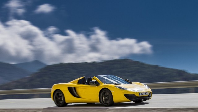 First drive: McLaren 12C Spider. Image by McLaren.