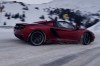 McLaren vs. snowboarder. Image by McLaren.