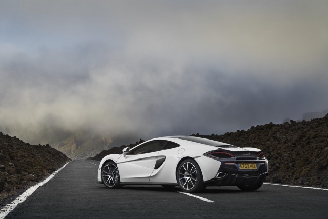 McLaren upgrades styling and kit for the 570. Image by McLaren.