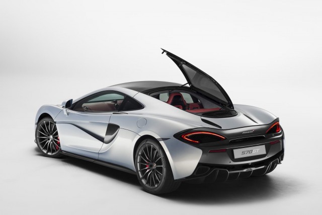 McLaren 570GT is 'practical'. Image by McLaren.