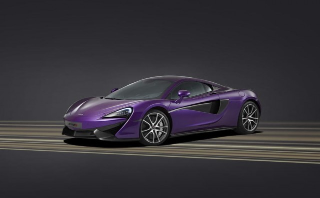 McLaren displays special 570S in US. Image by McLaren.