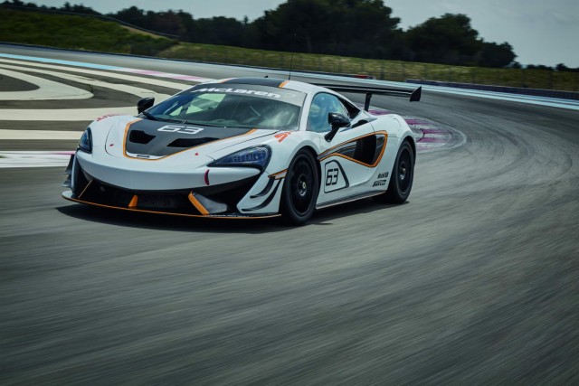 McLaren sprints to Goodwood. Image by McLaren.