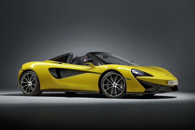 Spider scuttles in to McLaren 570S line-up. Image by McLaren.