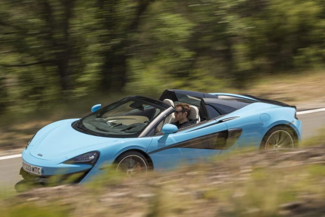 First drive: McLaren 570S Spider. Image by McLaren.