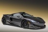 Stealthy MSO McLaren 600LT for Pebble Beach. Image by McLaren.