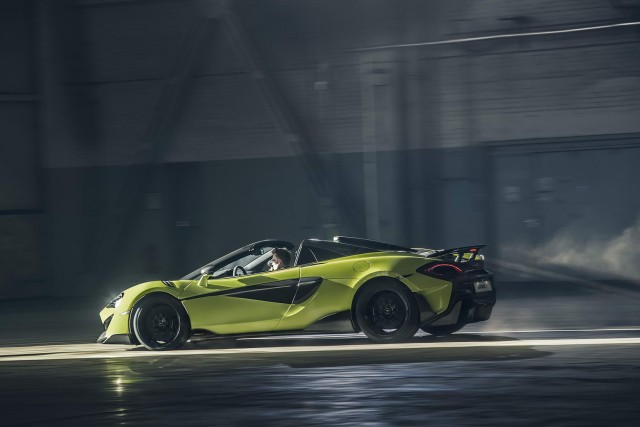 McLaren converts 600LT into Spider variant. Image by McLaren.