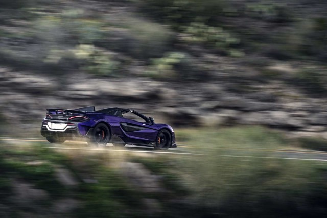 First drive: McLaren 600LT Spider. Image by McLaren.