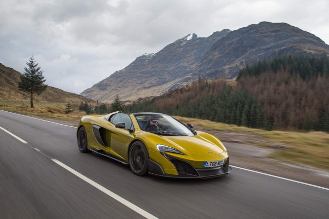 First drive: McLaren 675LT Spider. Image by McLaren.