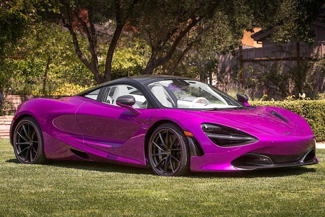 US owner tickled pink by McLaren 720S. Image by McLaren.