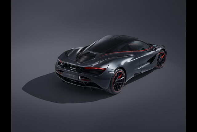 McLaren gives the 720S a stealthy makeover. Image by McLaren.