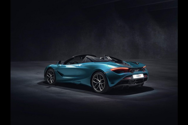 McLaren opens up on 720S Spider. Image by McLaren.