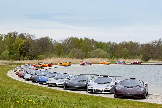 Twenty years of the McLaren F1. Image by McLaren.