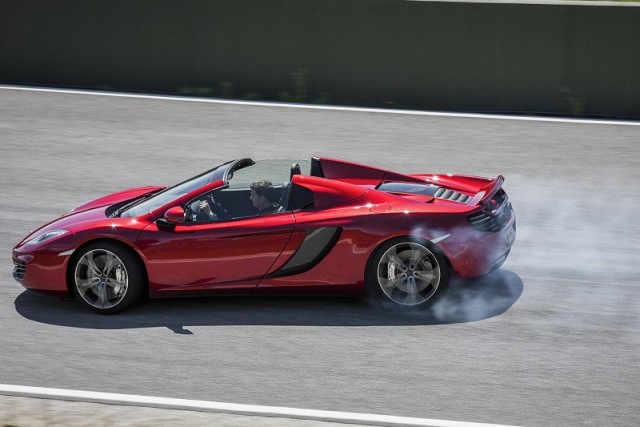 McLaren 12C Spider full details. Image by McLaren.