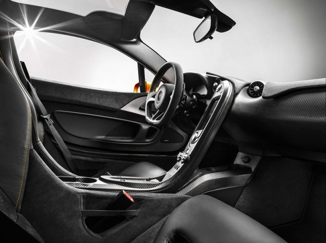 McLaren P1 inside view. Image by McLaren.