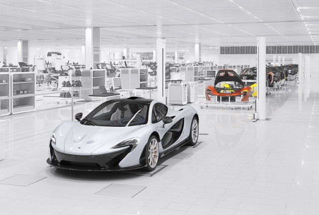 First McLaren P1 delivered. Image by McLaren.