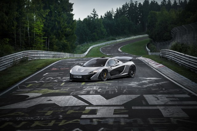 McLaren P1 sets Ring time. Image by McLaren.