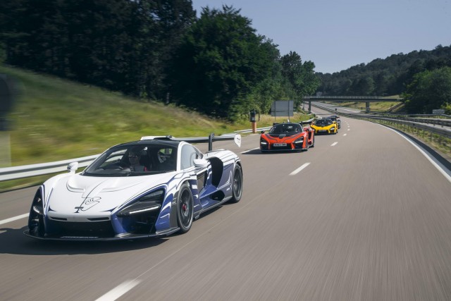 McLaren Senna 001 embarks on Riviera dash. Image by McLaren.