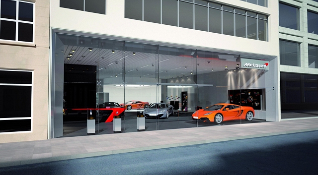 McLaren reveals supercar dealers. Image by McLaren.