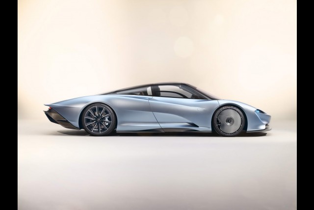 Welcome to the bonkers world of the McLaren Speedtail. Image by McLaren.