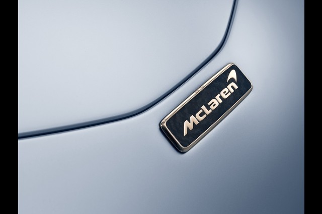 McLaren Speedtail's badging is 'gold standard'. Image by McLaren.
