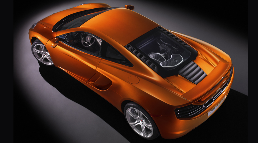 Inside line on new McLaren supercar. Image by McLaren.