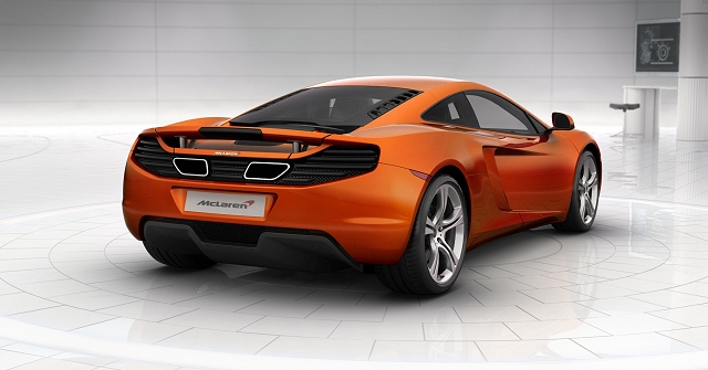 McLaren MP4-12C's doors opening. Image by McLaren.