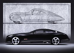 2005 Maybach Exelero concept. Image by Maybach. Click here for a larger image. 2005 Maybach Exelero concept. Image by Maybach.
