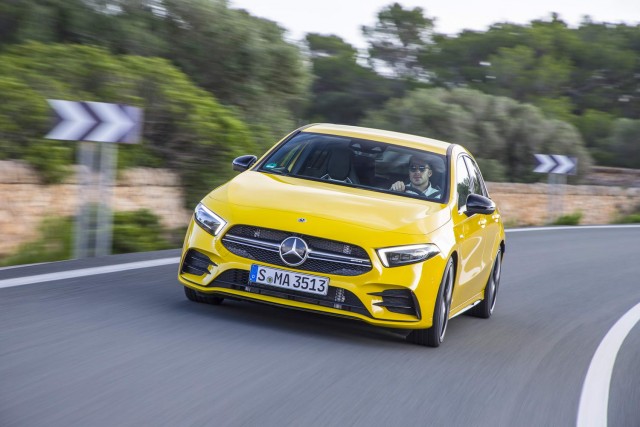 First drive: Mercedes-AMG A 35. Image by Mercedes-AMG.